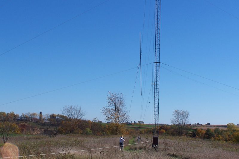 22.5 Foot Chrome Moly Mast from Array Solutions... Going UP!