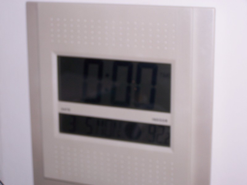 At the end of the contest it was 92 degrees in the shack!