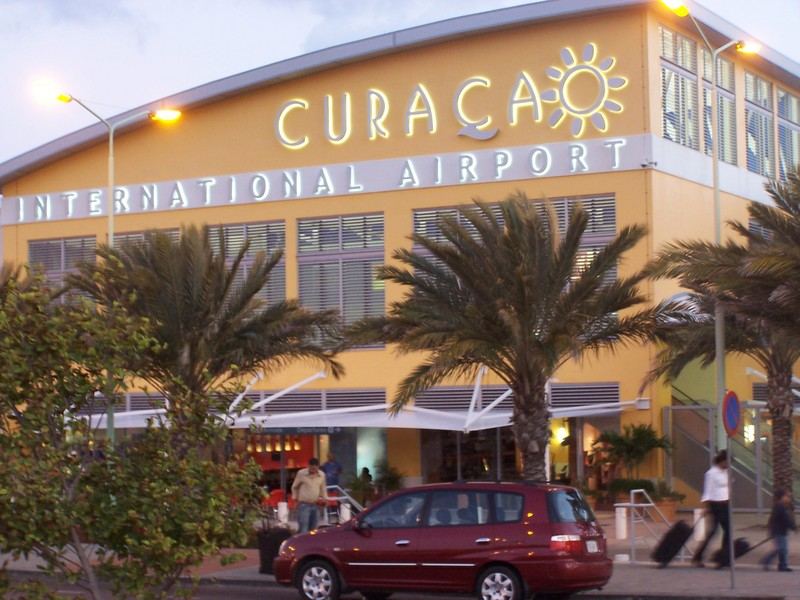 Time to go home... Curacao International Airport.