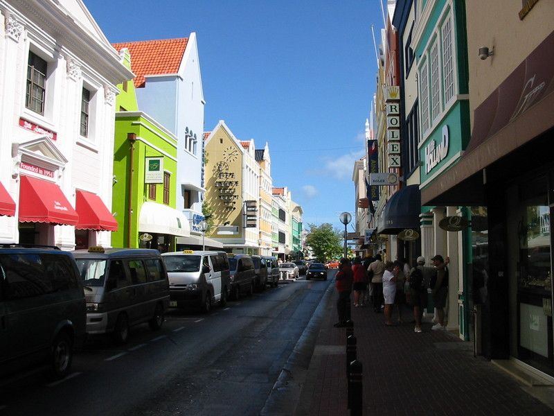 Willemstad, the capital of Curacao