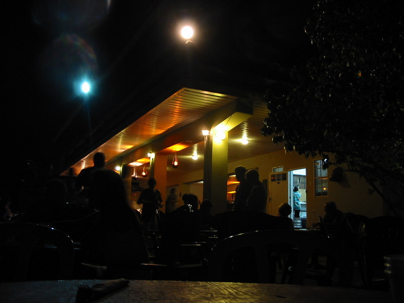 Barbeque dinner at Sunset Waters Beach Resort