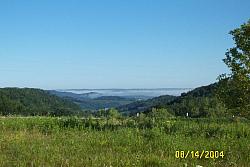 View from the tower, to the NNW