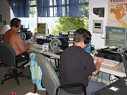 (L-R) WE9V and KA9FOX