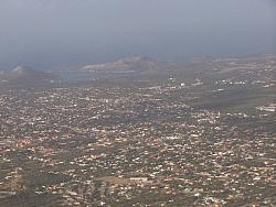 Aerial view of Curacao
