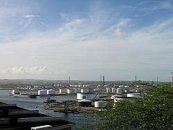 Oil Refineries, as seen from Fort Nassau