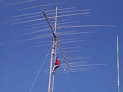 My friend and tower guy. Michael, KB9TWI.